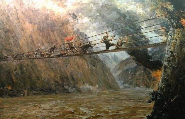 飞夺泸定桥的故事（不要超过200字）