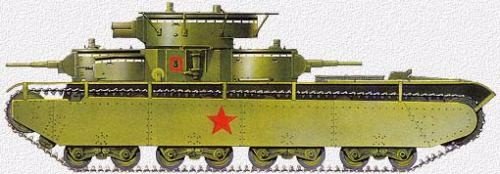 二战时苏联研发出来天启坦克没