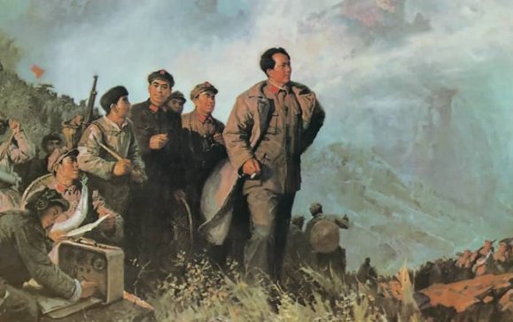 《七律.长征》的故事