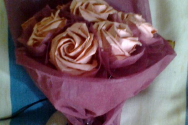 一支花束包装教程图解