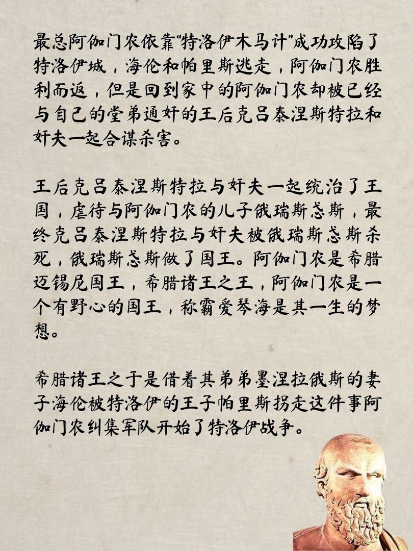 阿伽门农与特洛伊战争