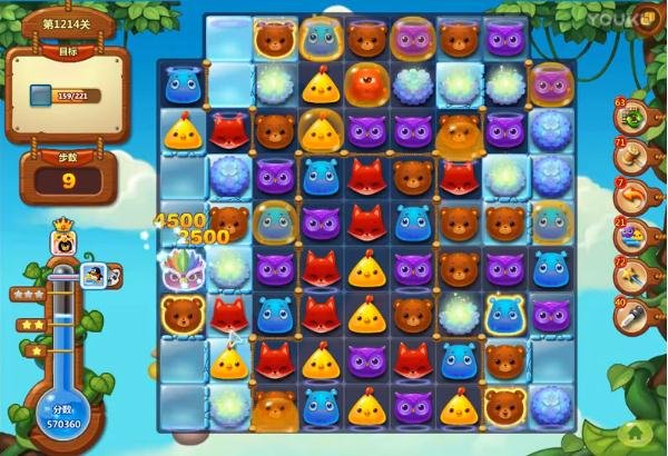 开心消消乐1214关怎么过