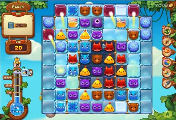 开心消消乐1214关怎么过
