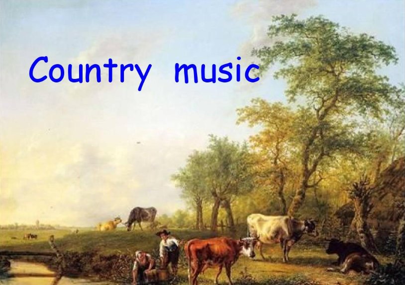 country music怎么读