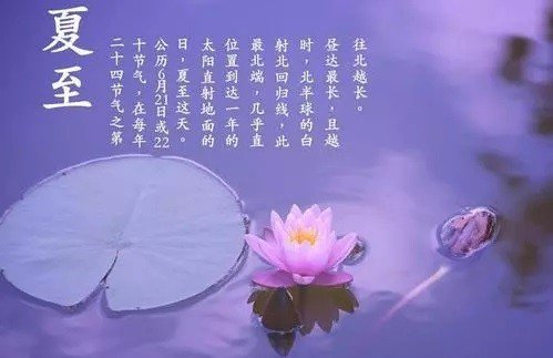 夏至未至是什么意思？