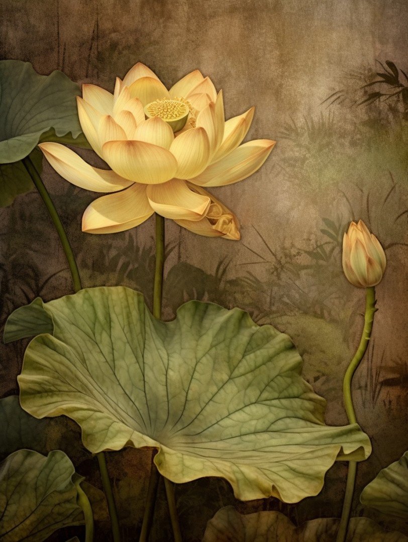 莲花是什么样子的？