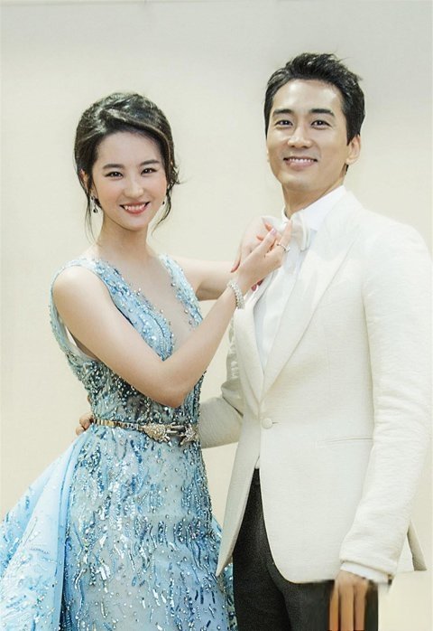 刘亦菲现在老公是谁个人资料 被韩国欧巴宋承宪抢走了