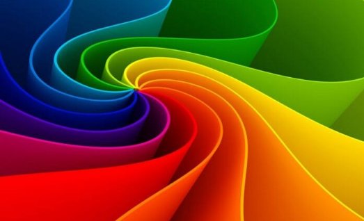 五颜六色  五彩缤纷 区别