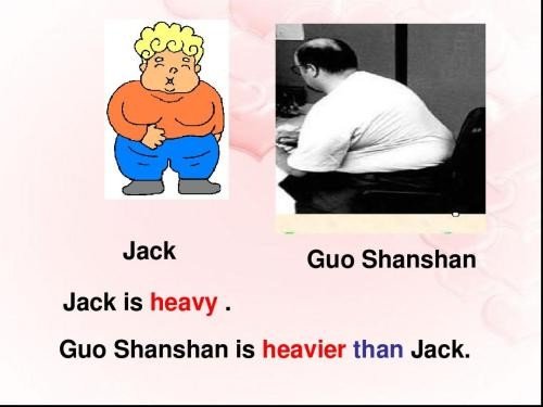 heavy的比较级是什么