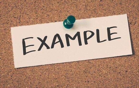 例如用英语怎么说三种?