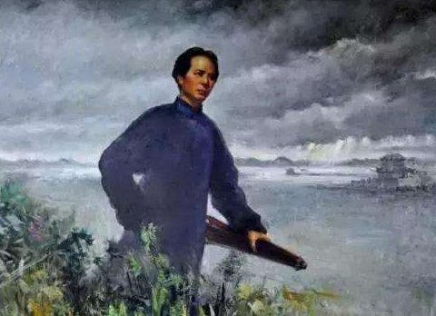 毛泽东的咏蛙 诗句的意思