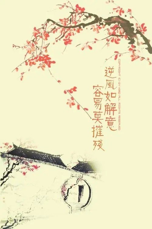 愿逆风如解意容易莫摧残的全文是什么意思？