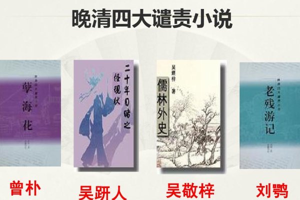 晚清四大谴责小说