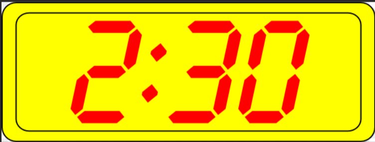 2：30用英语怎么说