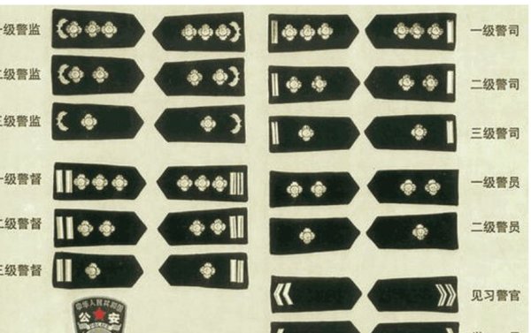 两杠三星是什么警衔