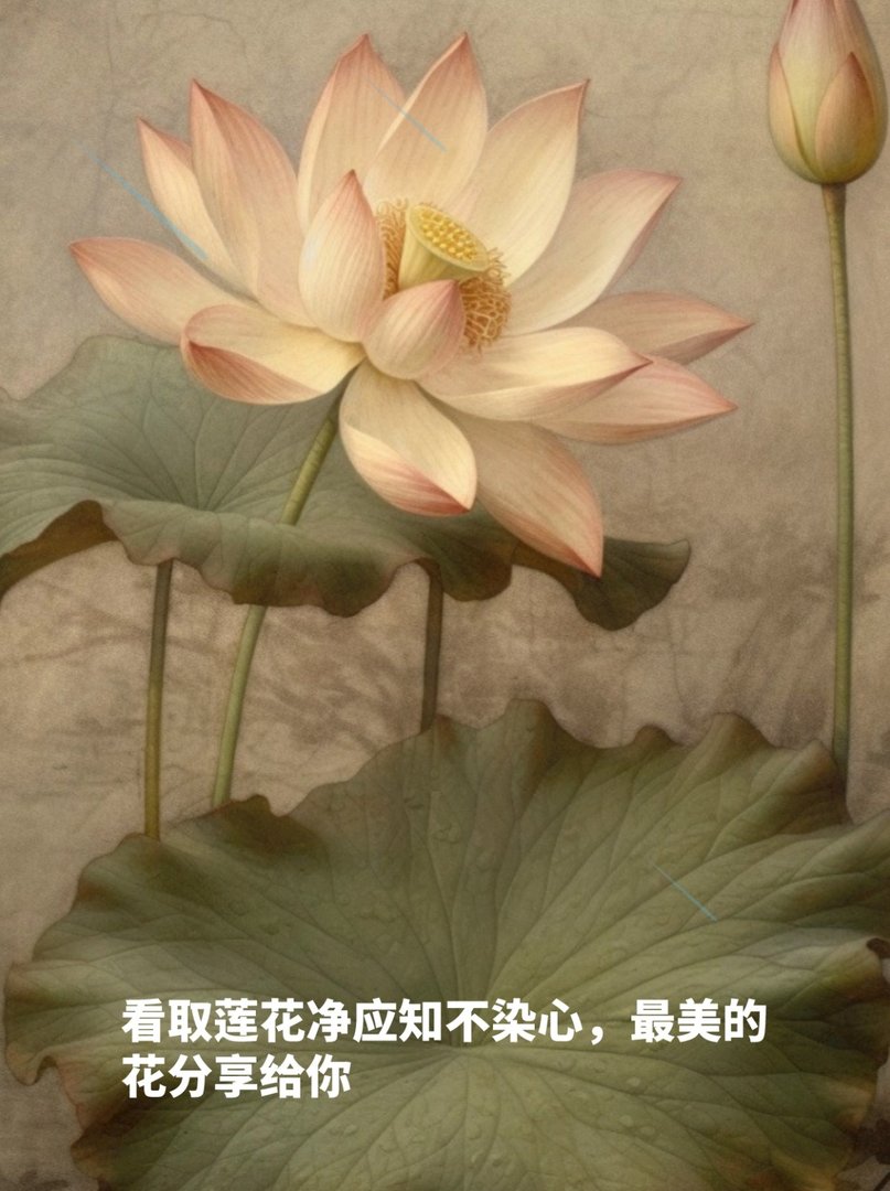 莲花是什么样子的？