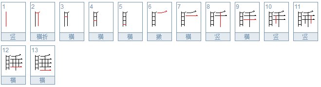 “睡”的笔顺正确的是什么