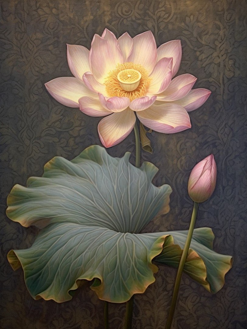 莲花是什么样子的？