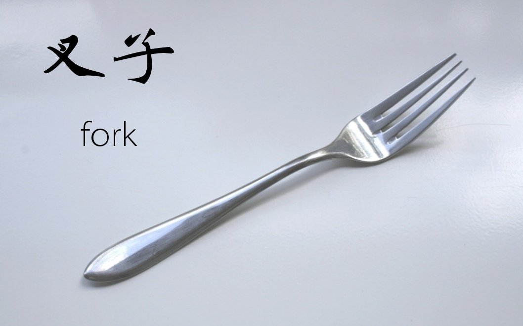 叉子英文怎么读