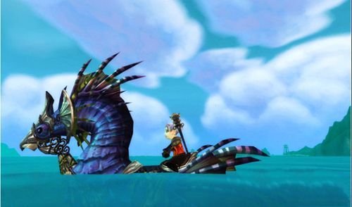 WOW被驯服的海马怎么得 就是那个在所有水域都能用的