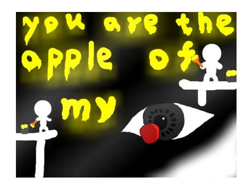 apple of my eye什么意思？