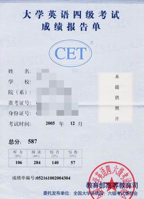 英语四级多少分算是过？