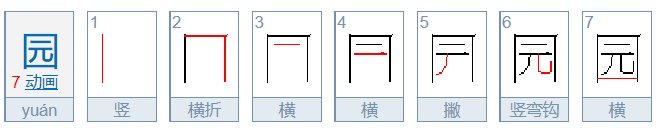 园字笔顺怎么写