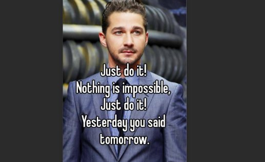 impossible is nothing，just do it，中文 什么意思