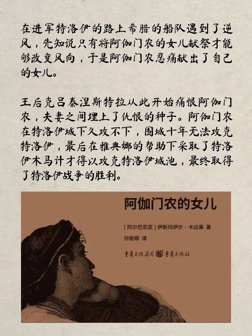 阿伽门农与特洛伊战争