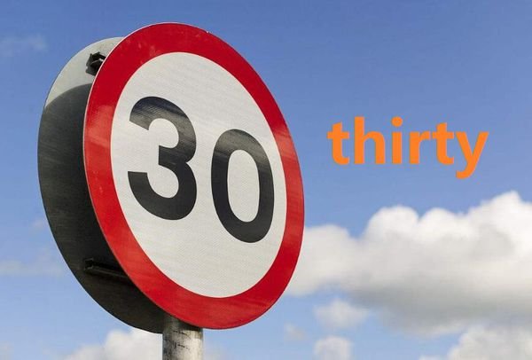 30的英语怎么写，有人知道吗