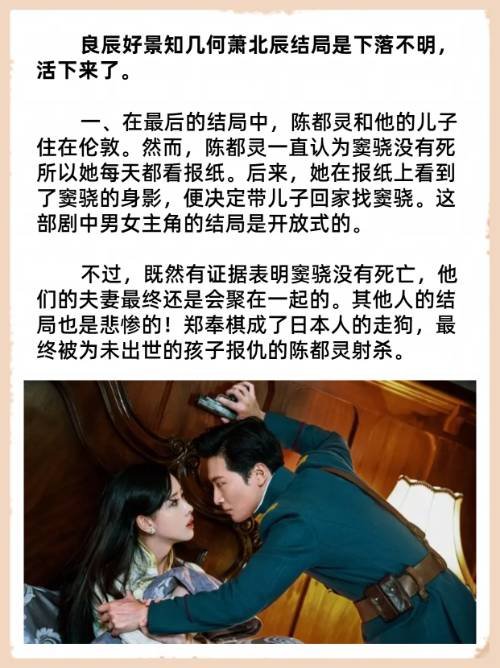 良辰好景知几何结局是什么？