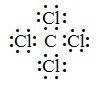 四氯化碳的电子式怎么表示？