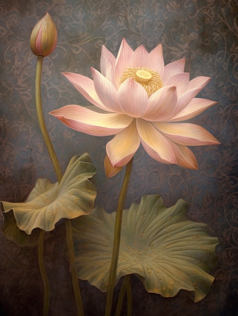 莲花是什么样子的？