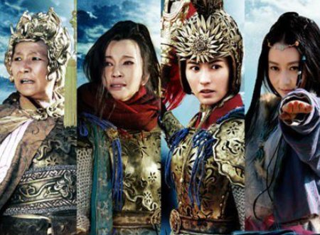 张柏芝演的电影《杨门女将》有几首歌曲，分别介绍歌名与歌手？