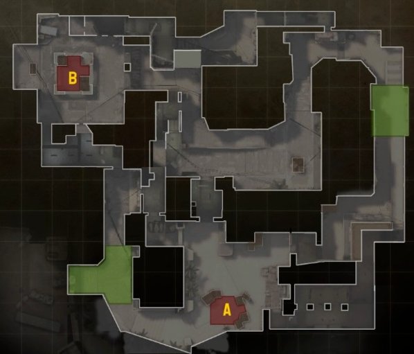 csgo沙漠地图有哪些？