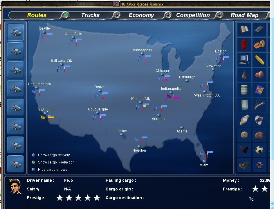 18轮大卡车穿越美国