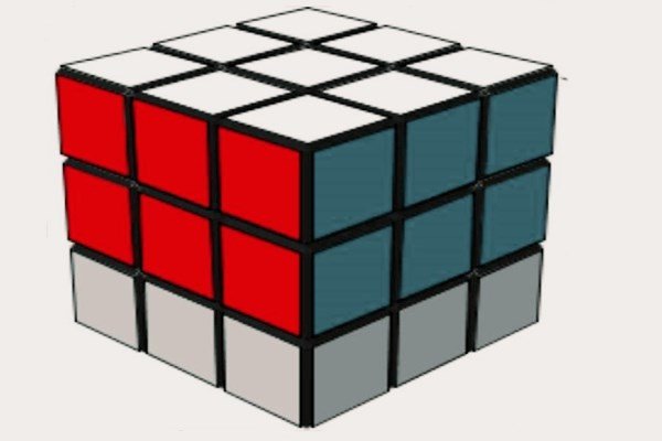 魔方教程一步一步图解 三阶