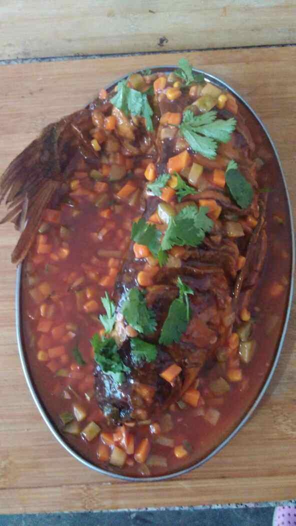 家常浇汁鱼的做法