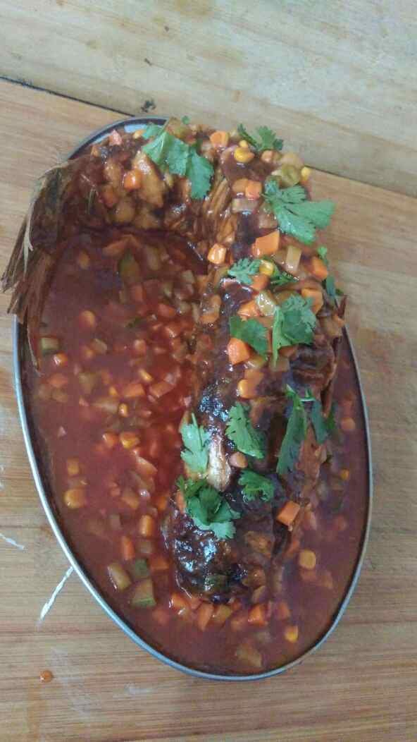 家常浇汁鱼的做法