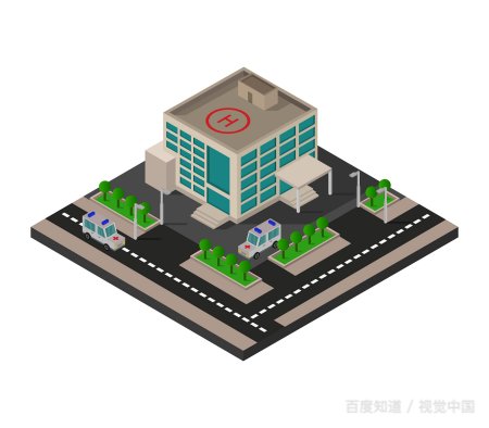 in hospital什么意思？