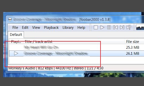 如何在foobar2000中打开APE音频文件
