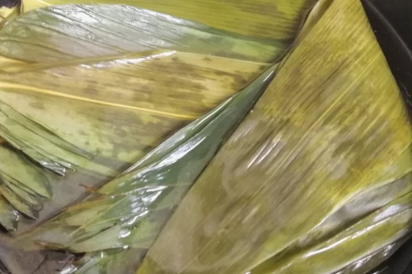 包粽子教程视频慢动作四,角粽