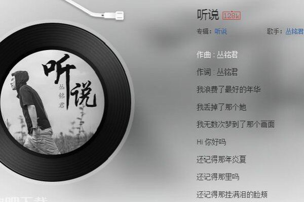 我浪费了最好的年华是哪首歌的歌词?