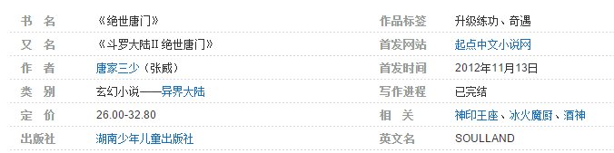 《绝世唐门》实体书一共多少本？