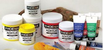 丙烯颜料用什么稀释，用后怎么保存？