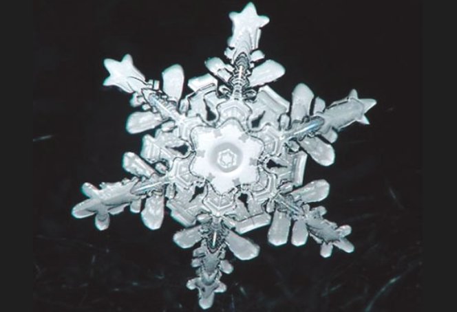 雪花一共有几种形状