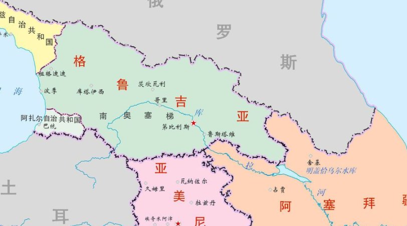 格鲁吉亚是哪个洲？