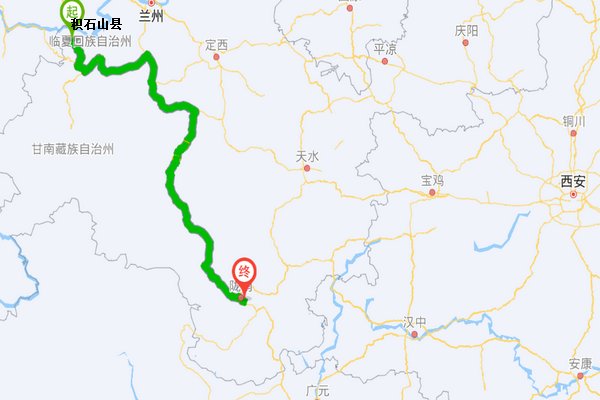 甘肃积石山县 离陇南多远