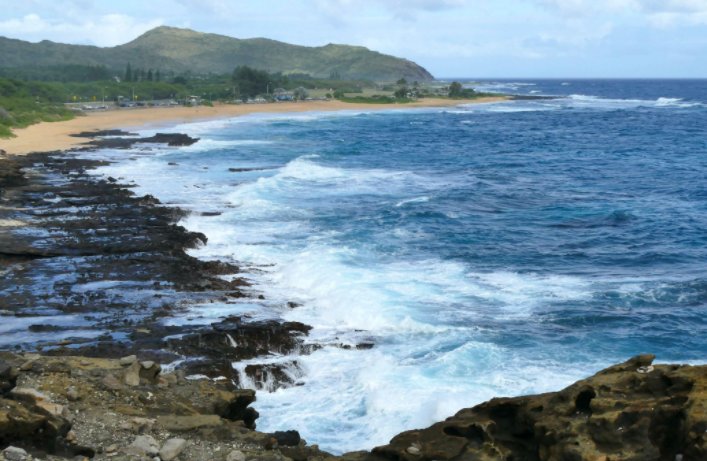 海上的风是什么它一来就什么？