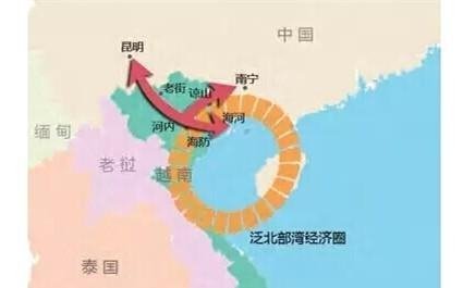 经济走廊和环北部湾经济圈简称两廊一圈两廊的起止点分别是什么？